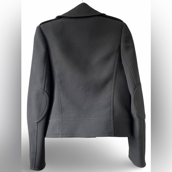 NWOT Alexander McQueen 2016 black blazer jacket, gold buttons, zip sleeves, 38 - Picture 5 of 15